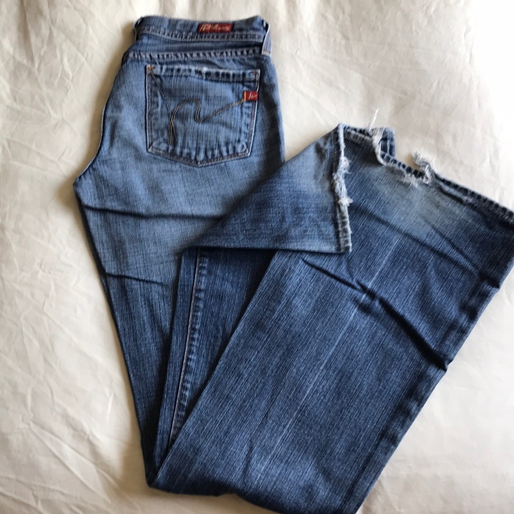 Citizens “Ingrid #002” Low Waist Flair